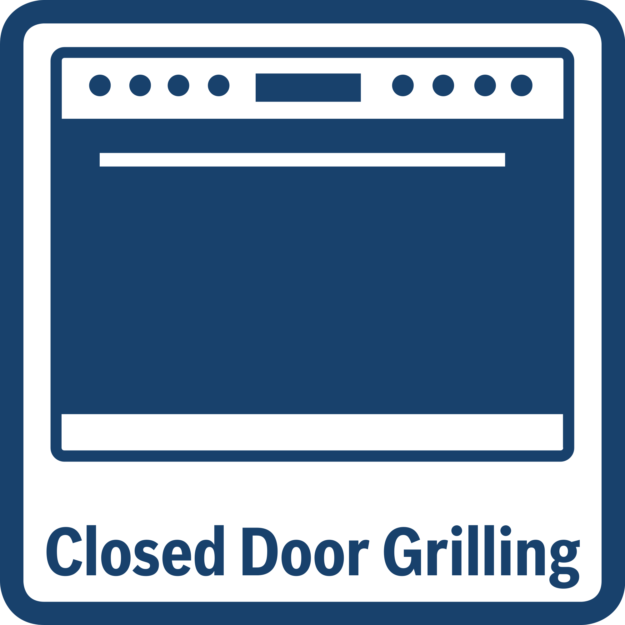 Closed Door Grilling