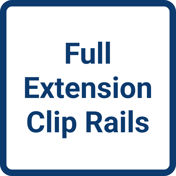 Full Extension Clip Rails Steam